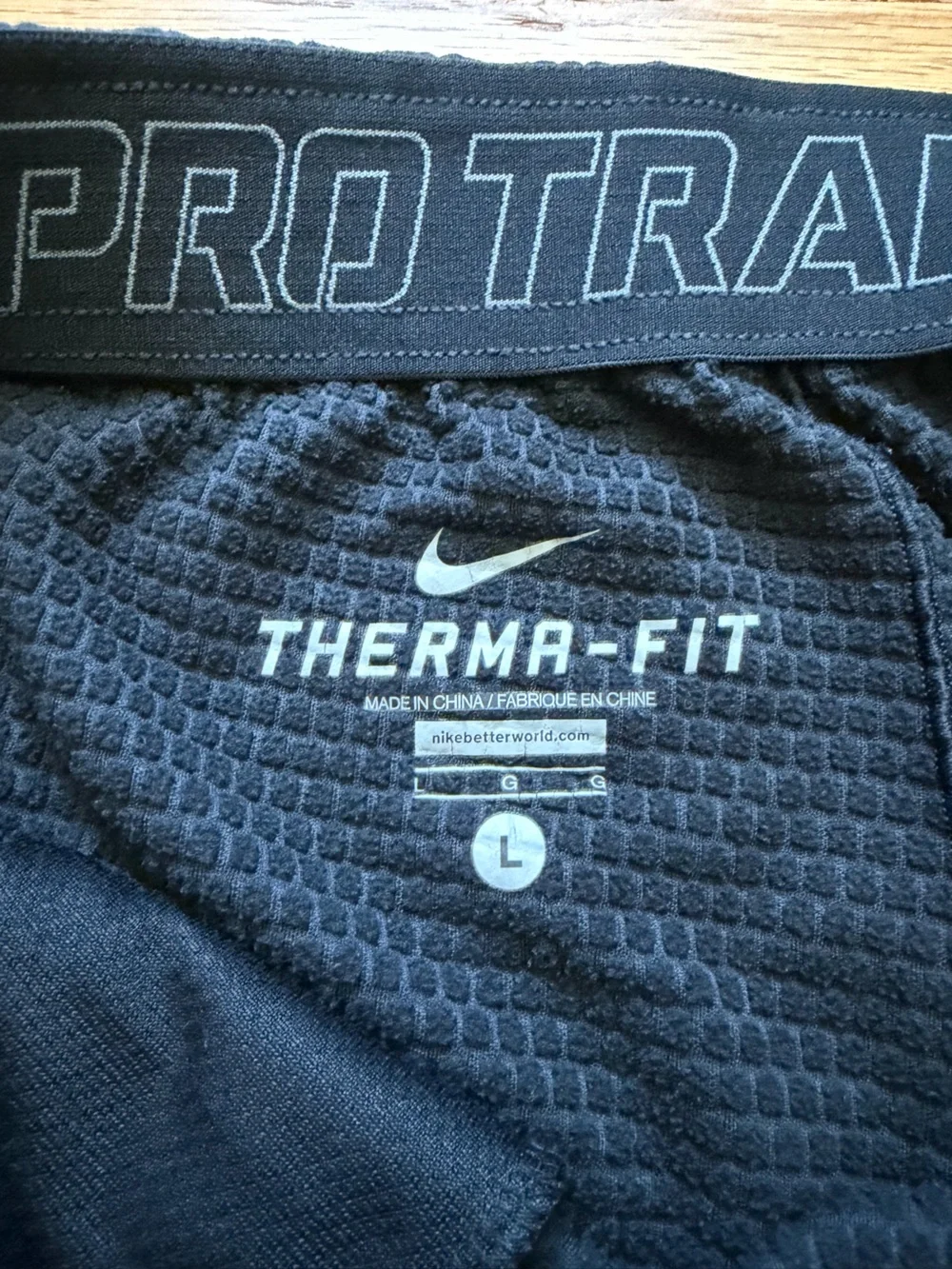 Nike Men’s Black & Dark Gray Training Joggers